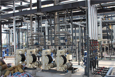 山東塑料隔膜泵應(yīng)用案例